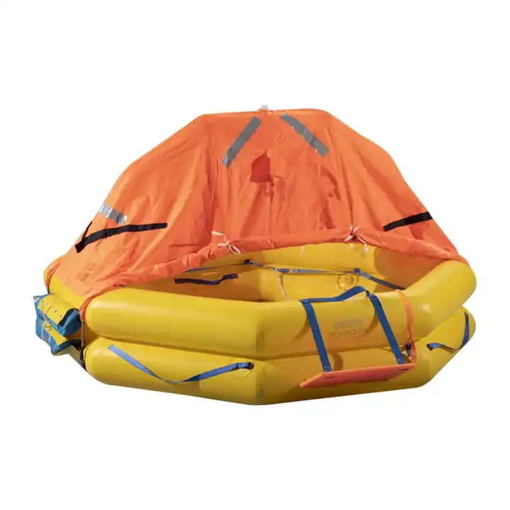 Marine equipment 6/10/12/15 person TPU inflatable life rafts