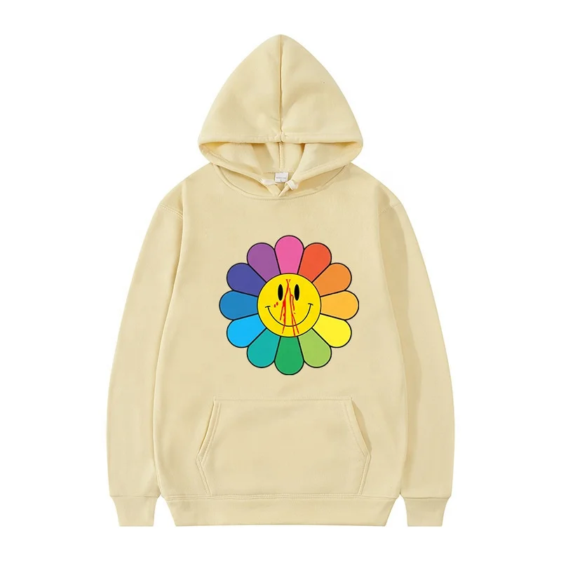 Private labels Street Wear Oversized Sweatshirt Customized Puff Print Drop Shoulder girls hoodies&sweatshirts