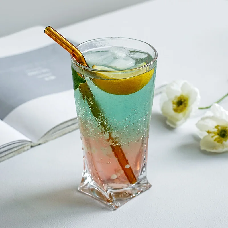 8011HB Quadra Highball / High Tumbler Crystal Glasses Creative Customized Juice Glasses Water Glass