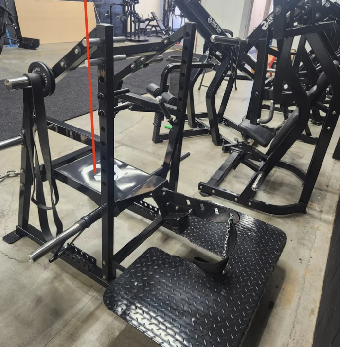 High quality gym equipment plate loaded belt squat machine gym