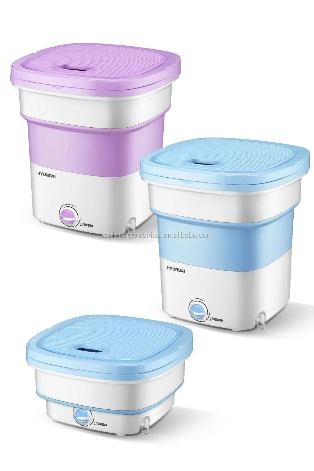 single folding washing machine