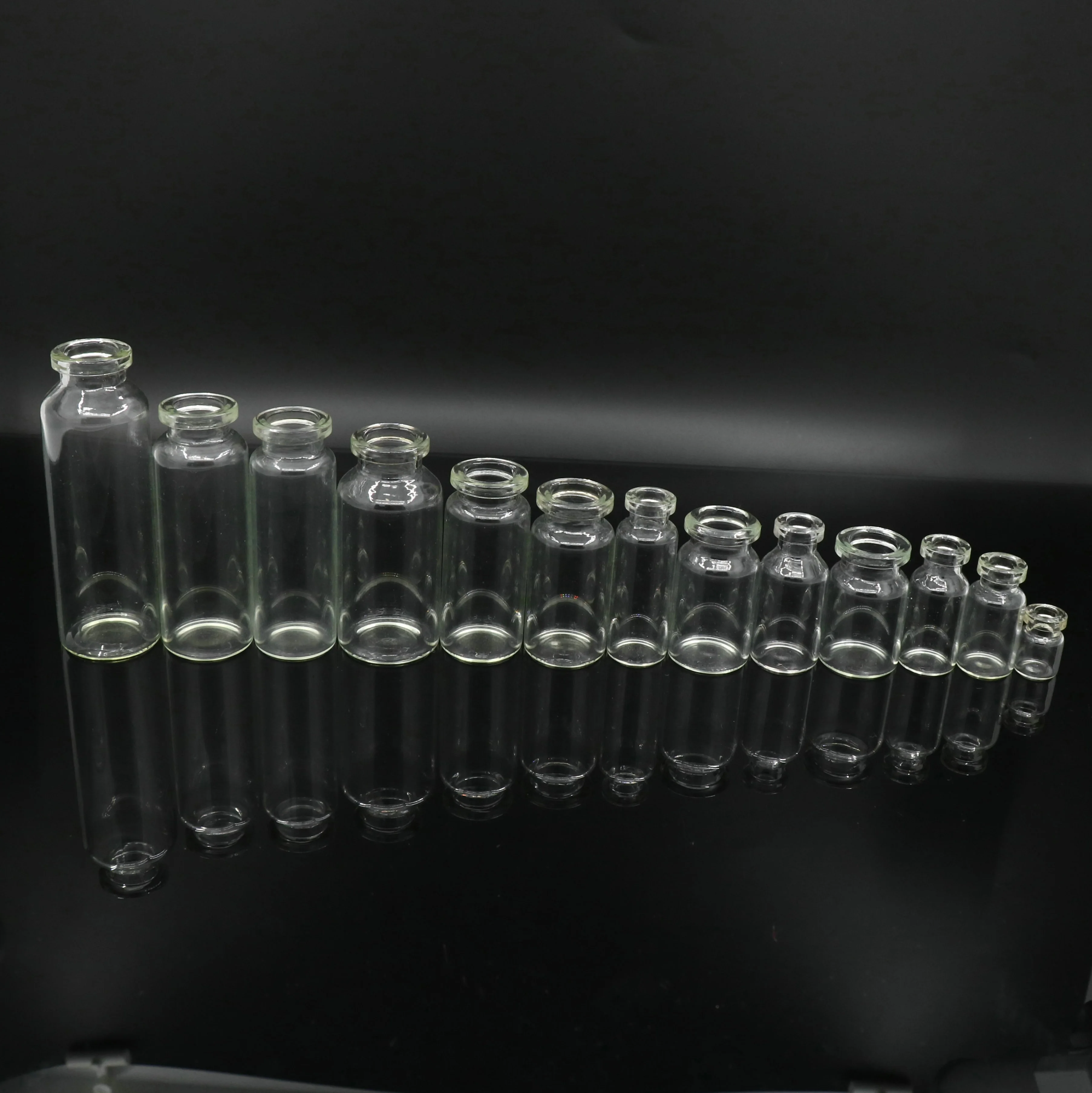 Высококачественный стеклянный флакон для фармацевтического использования, прозрачный, оптом, 20 мл, флакон для инъекций лекарств с крышкой