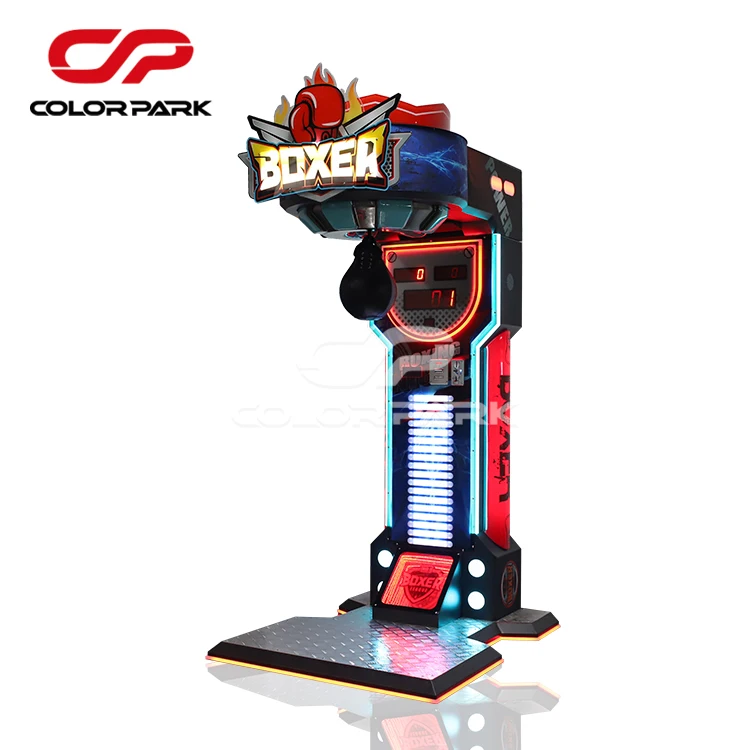 Street Amusement Boxing Punch Machine Arcade Punching Machine Outdoor Ultimate Big Punch Boxing Game Machine