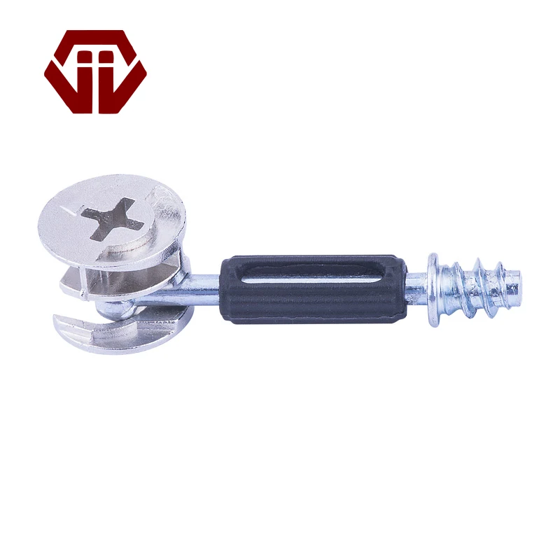 Furniture Two In One Connector Positioning Self Tapping Assembly Eccentric Wheel Accessories