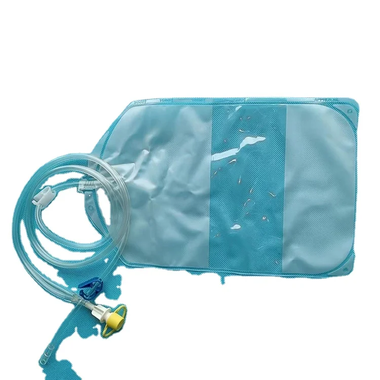 Disposable peritoneal dialysis drainage bag CAPD bag 1000ml