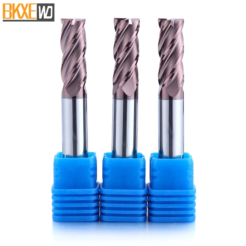 BKXE Customized Carbide End Mills Milling Tool CNC Milling Cutters For Hard Metal