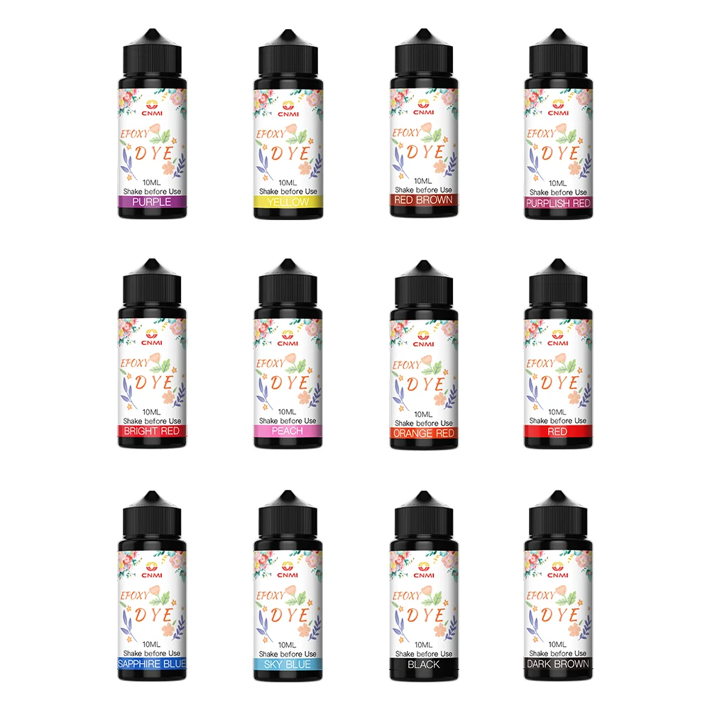 CNMI Candle Dye Liquid Transparent Resin Color Dye for Epoxy Resin Art Craft