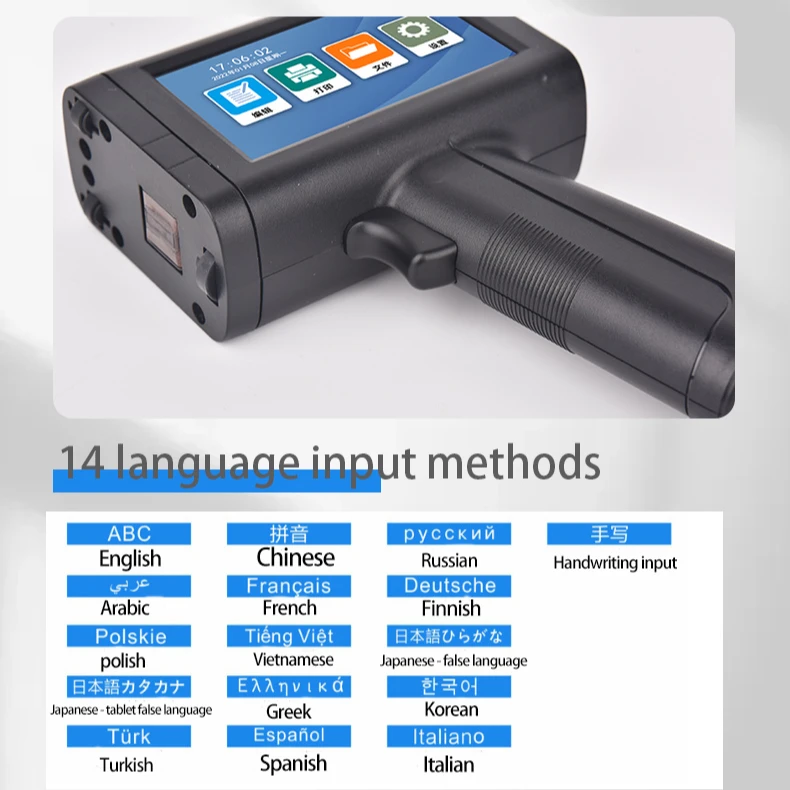 Smart m10 handheld inkjet production expiry date barcode two-dimensional code carton plastic bottle mini hand printer pen