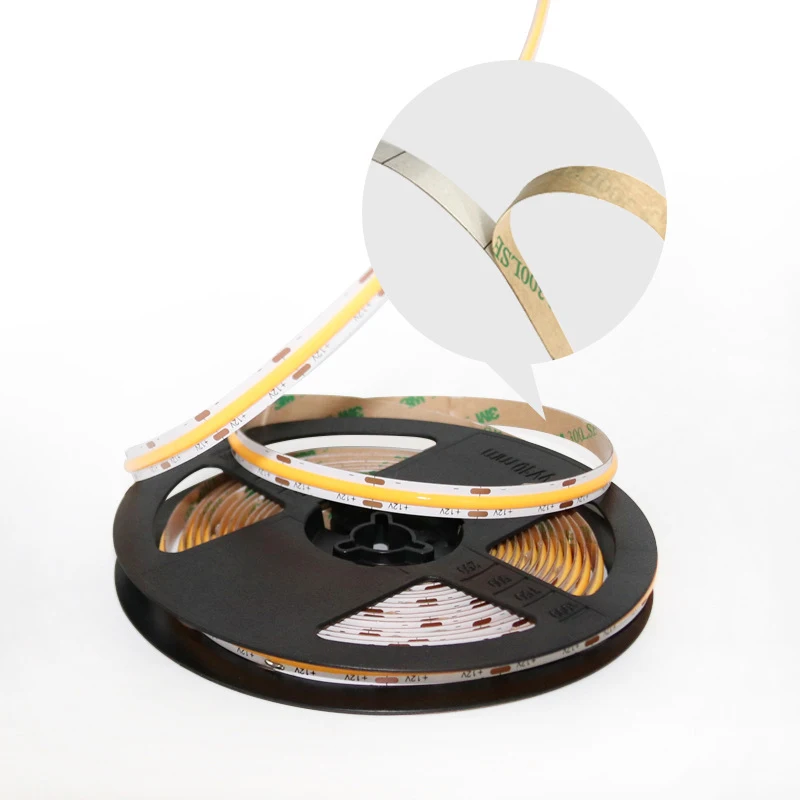 Super Bright New Technology Dotless COB LED Strip 320 Chips/m 12V Warm White Pure IP68