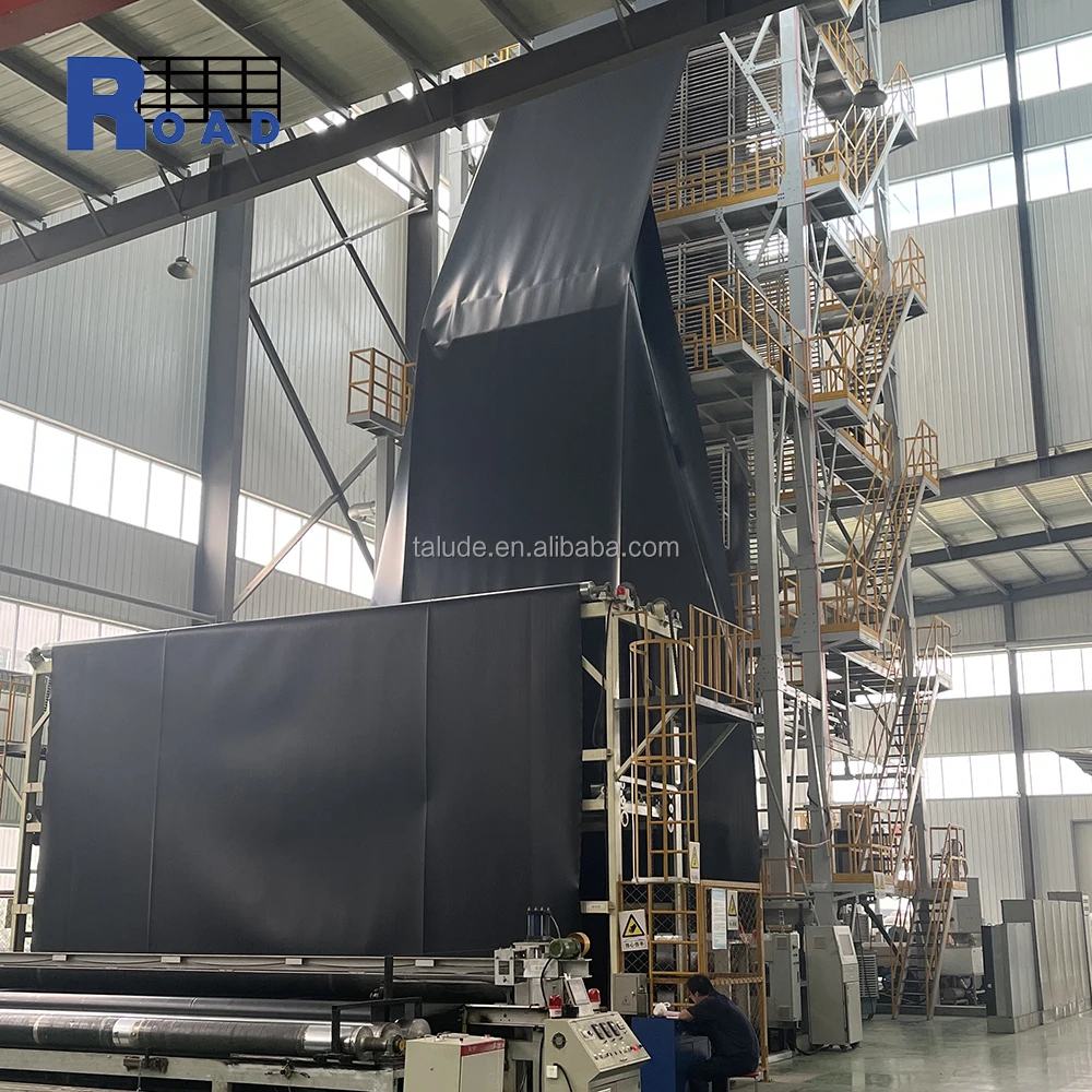 Geomembrane HDPE Geomembrane Pond Liner With 100% Virgin Raw Materials UV Resistance Dam Liner