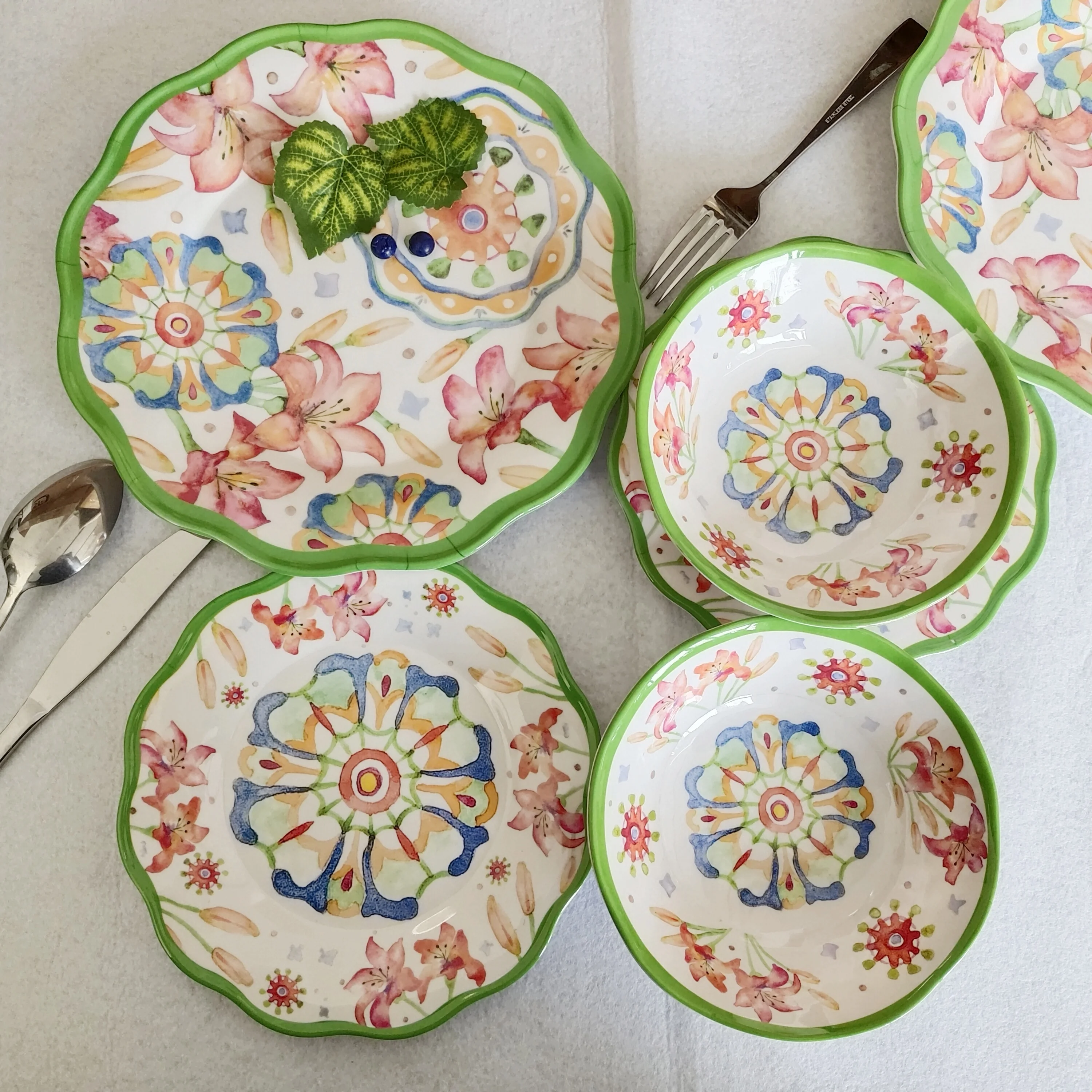 SEBEST меламиновая фабрика цветочный дизайн пищевая согревающая тарелка меламиновая посуда меламиновая тарелка