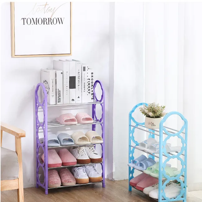 Factory wholesale cheap five-layer simple assembly plastic shoe
