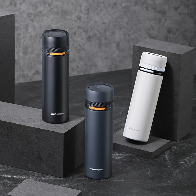 2021 Portable Stocked Sample Available Triple Wall Vacuum Thermal Digital Flask