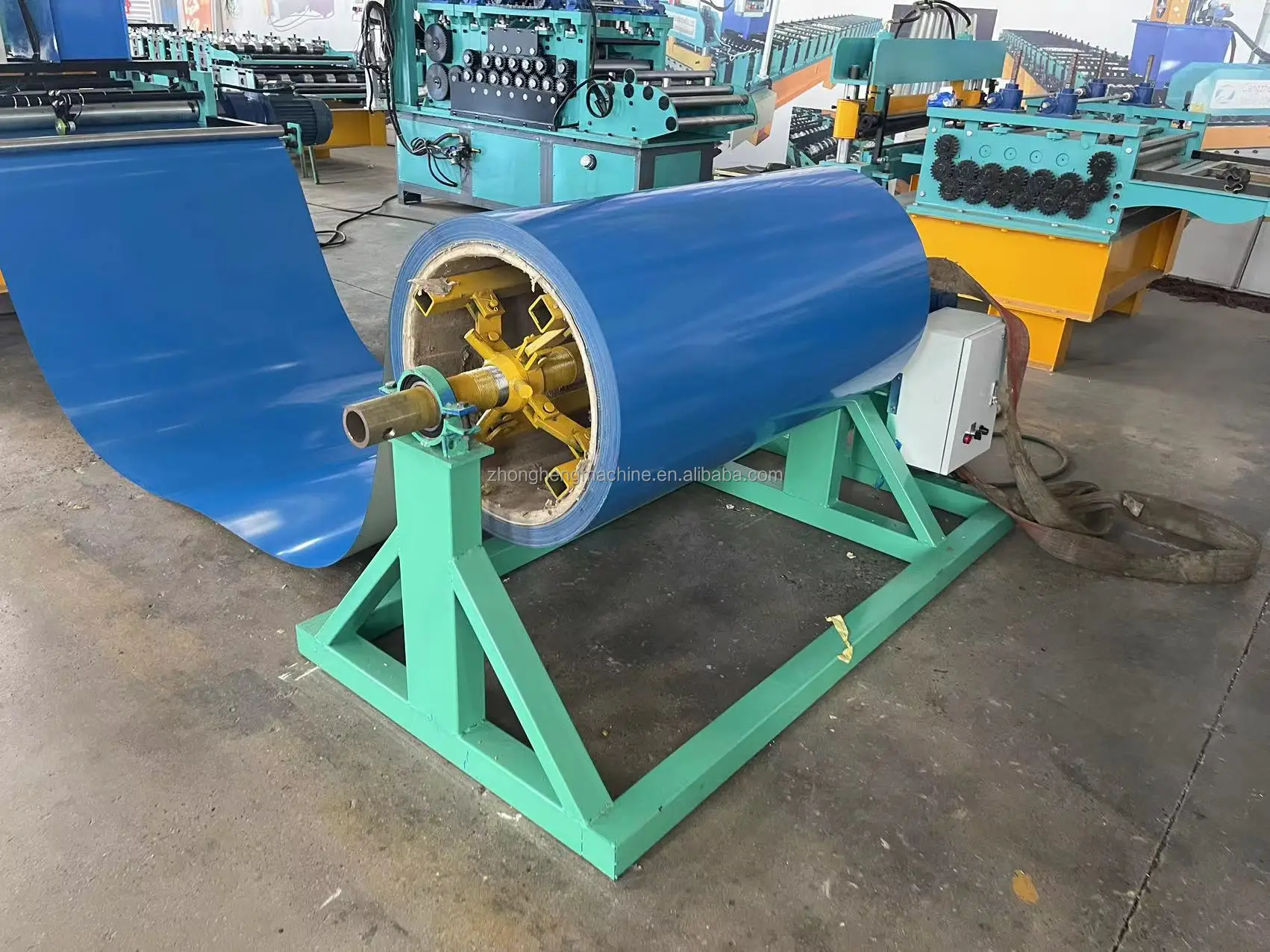 Manufacturer Sale GI PPGI Simple Slitting Line Coil To Length Machine