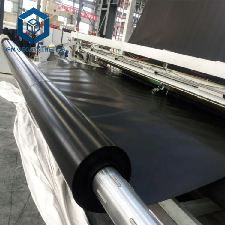 HDPE 1mm Thick Geomembrane for Dam Construction in Zimbabwe