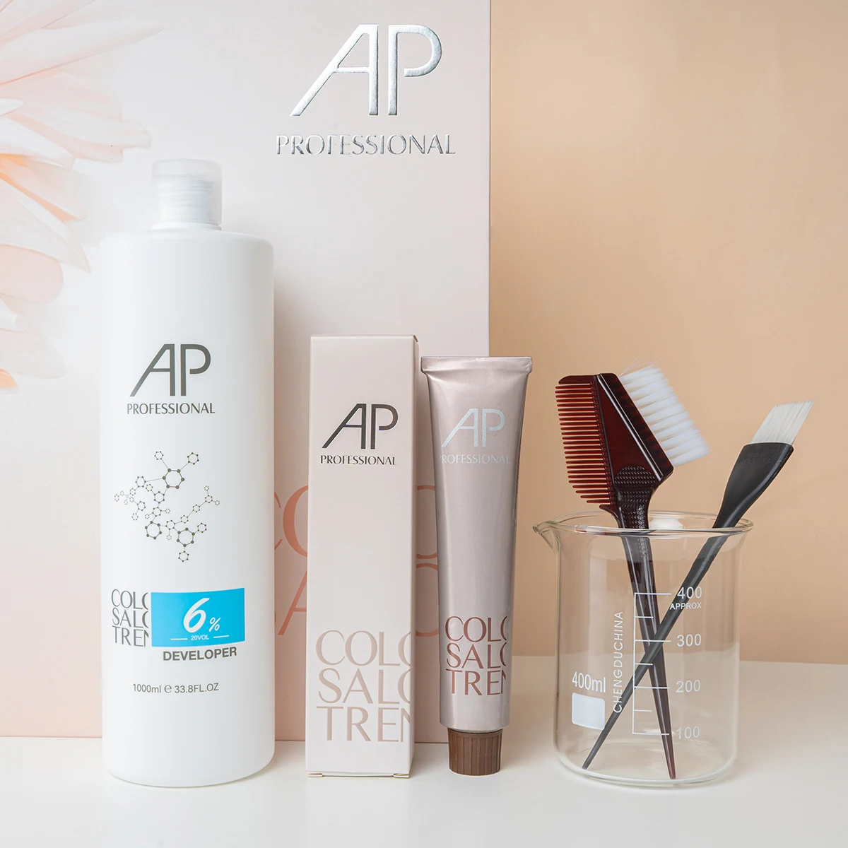 Professional Hair Color Developer Oxidizing Cream Peroxide 1000 ML for Salon and Distributors