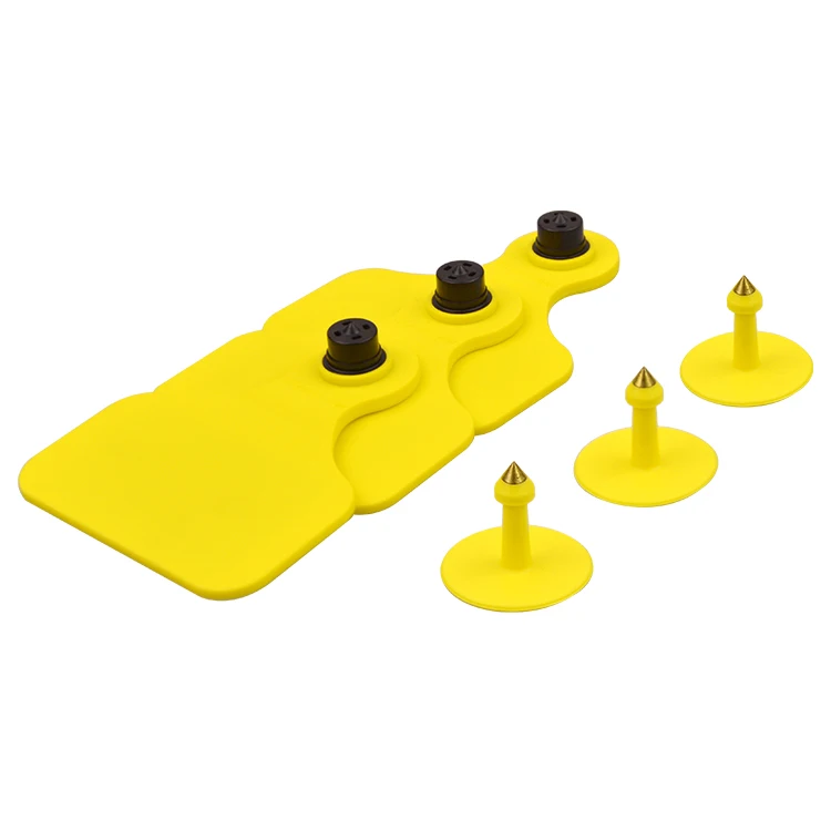 Hot Selling Passive 840~960Mhz TPU Material With RFID Smart Chip Ear Animal Tag For Cow Sheep Goat Tracking Management