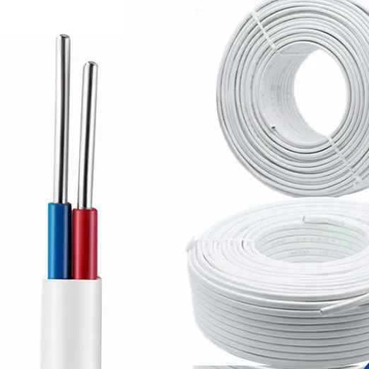 Pvc Insulation Sheathed Electrical Wire Aluminum Core Flat Parallel Cable Blvvb Bvvb Aluminum/Copper Conductor electric wire