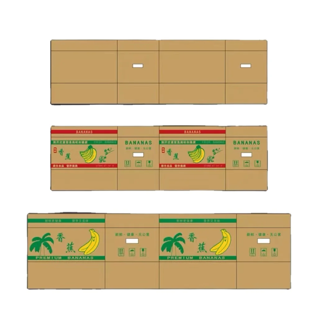 Custom corrugated shipping carton box China Wholesale high quality cardboard Moving Boxes Mailing Boxes for fruit banana