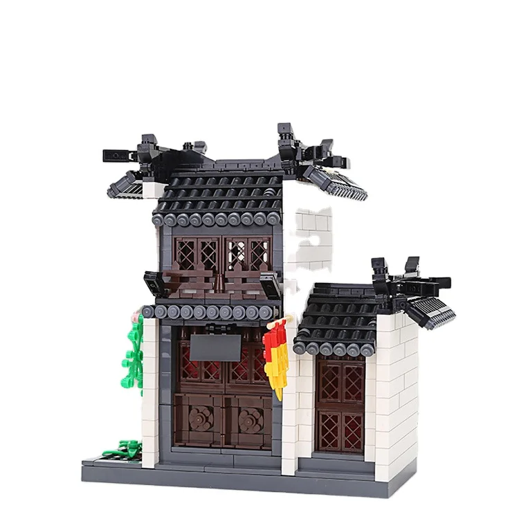 brick house cheap kids plastic games new arrival enlighten design creative building blocks toys