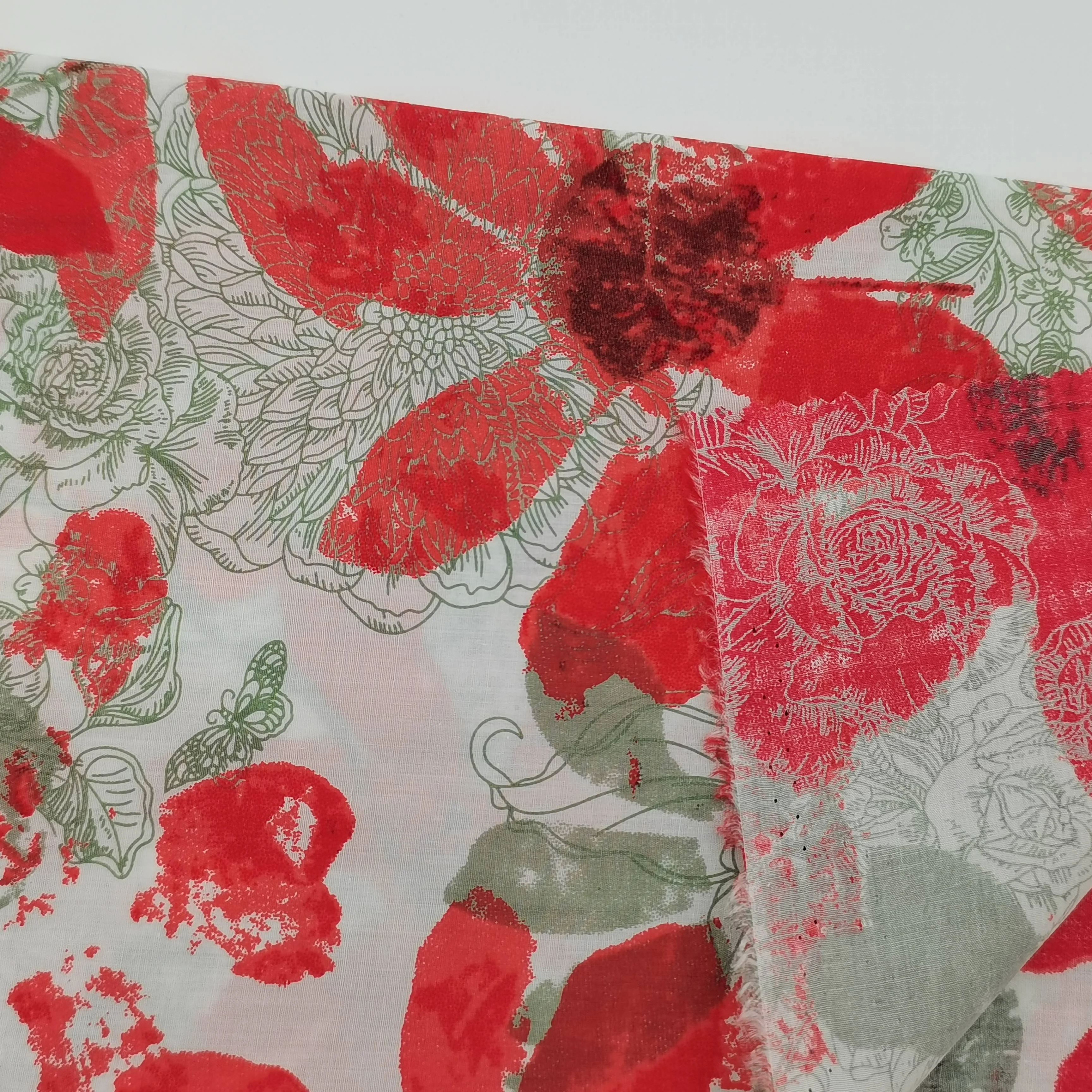 Ready to Ship Flower Liberty Tana Lawn 100% Cotton Poplin Fabric Printing for Dress