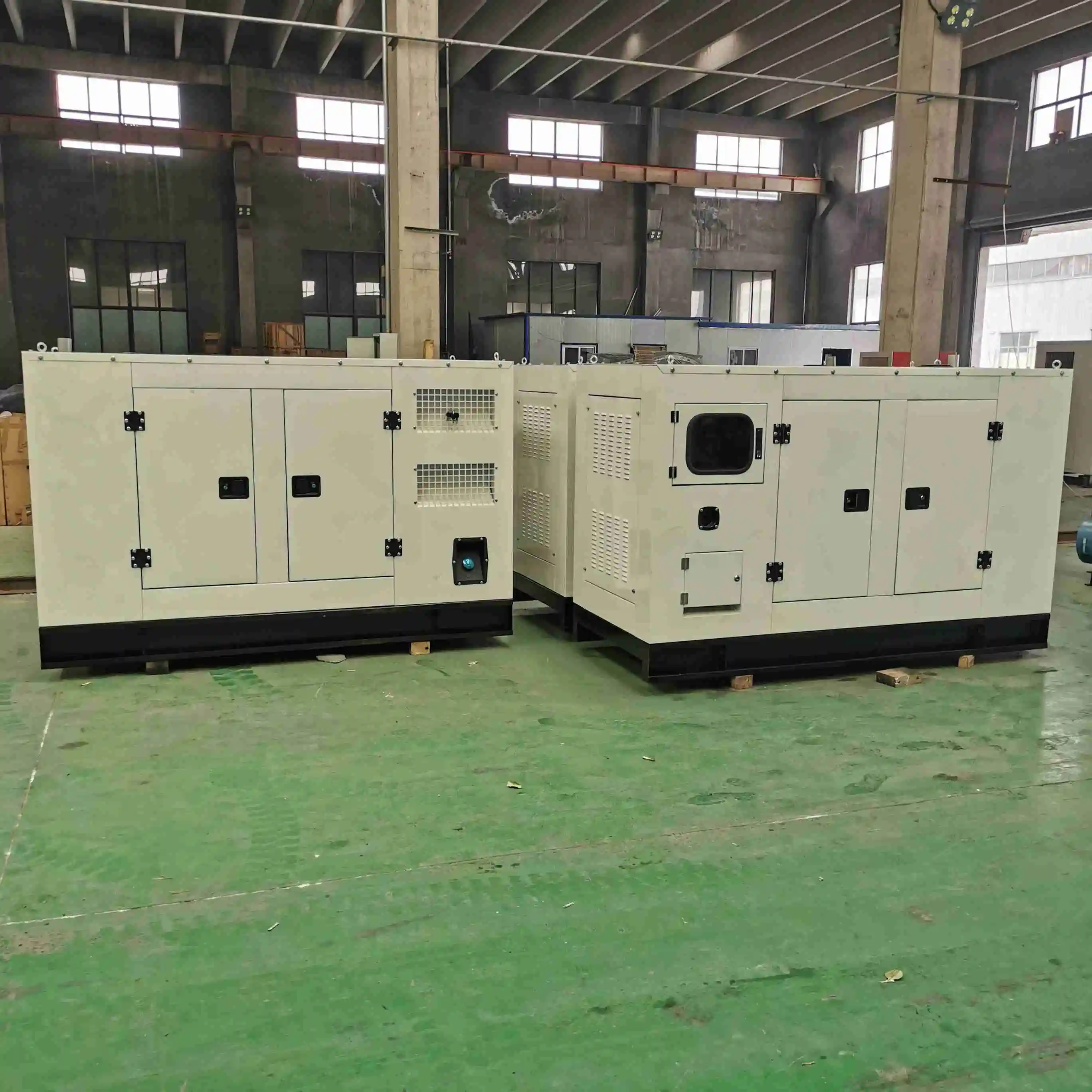 Low-Maintenance 30kw/50kw/100kw/150kw/200kw/300kw Super Silent Diesel Generator Sets Rated Voltage