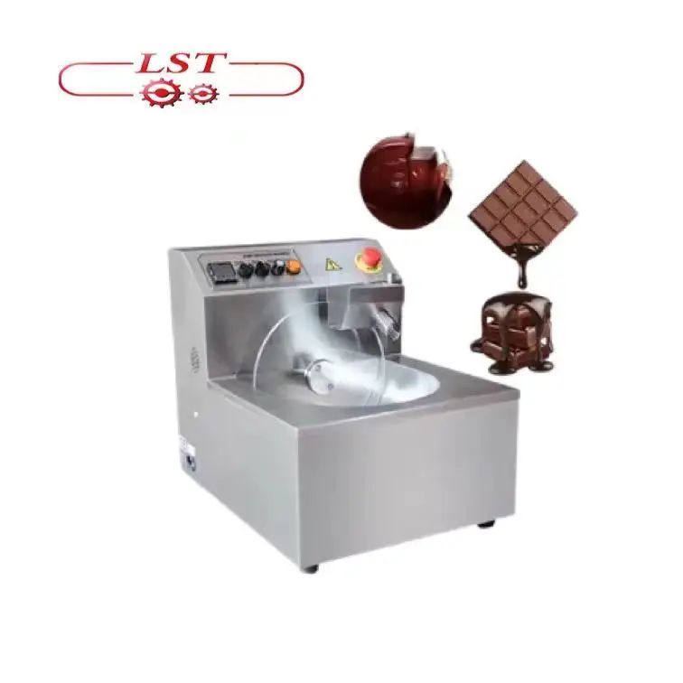 LST Automatic chocolate tempering machine Hot Chocolate Tempering Making And Enrobing Machine