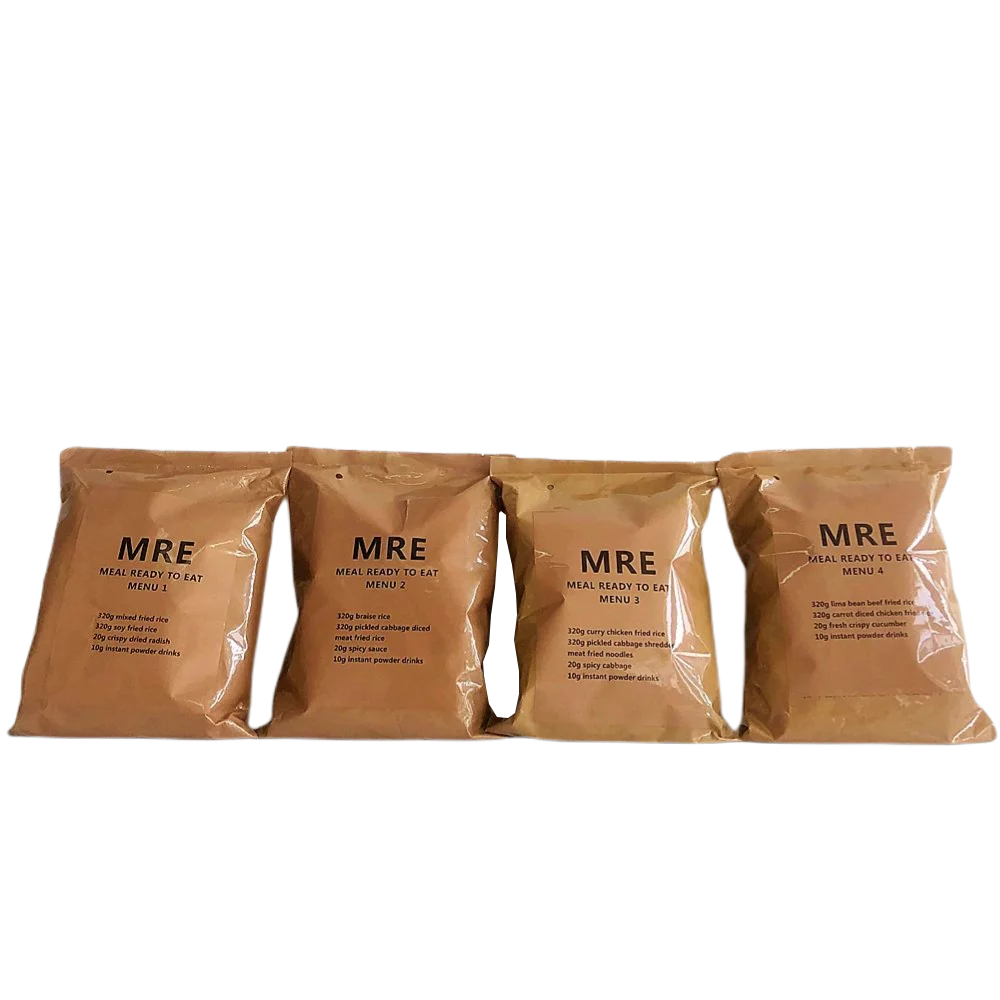 Wholesale Mre Outdoor Heating Food Rice Instant Personal Combat Ration