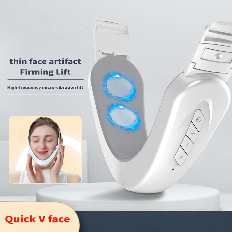 Trending Products 2024 New Arrivals Electric Micro-current Facial Health and Beauty Ems Face Neck Lifting Massager