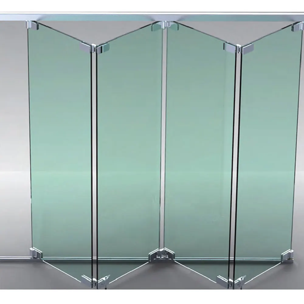 Economical New Product Stainless Steel Interior Office Frameless Glass Sliding Doors (1600290363304)