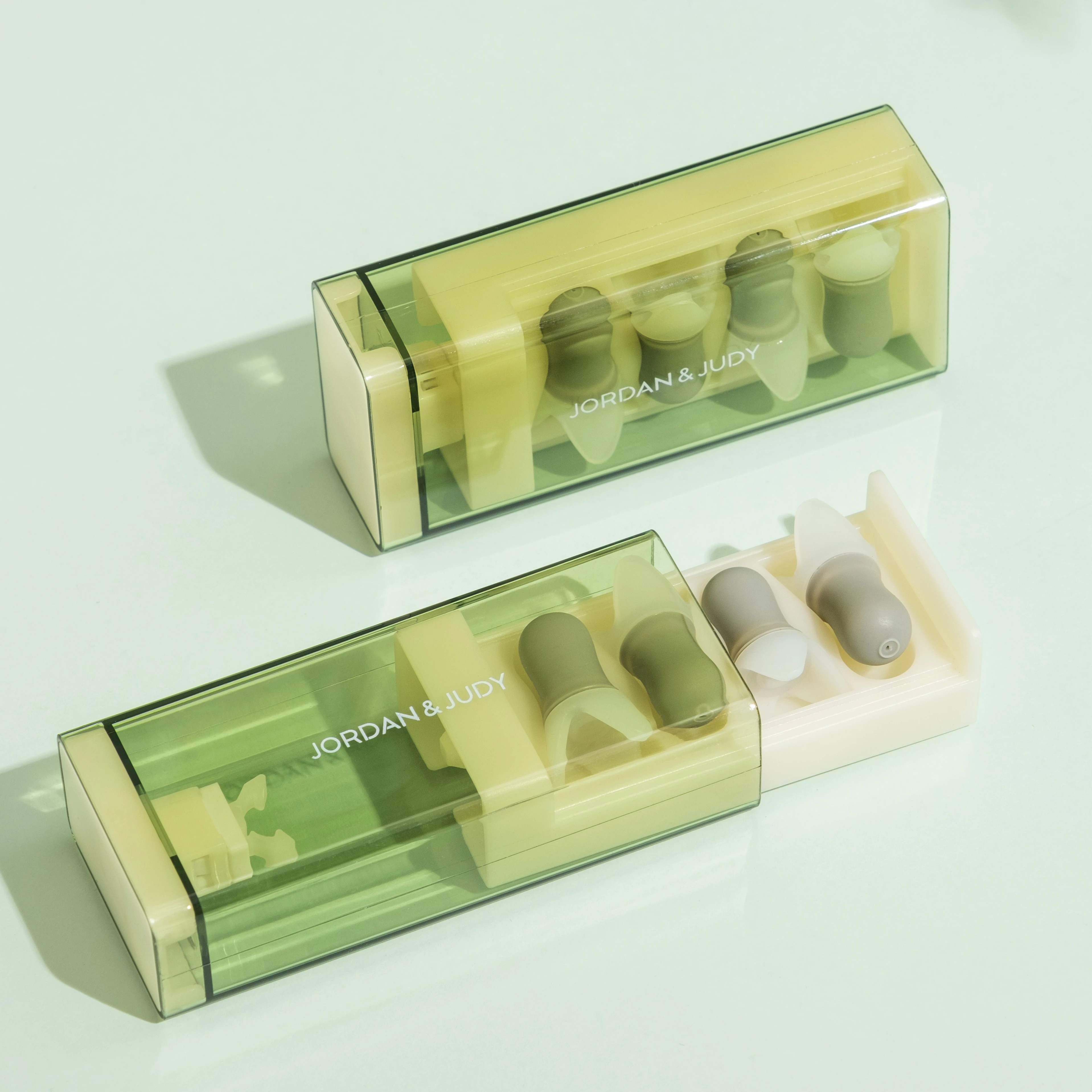 Silicone Airplane Earplugs Sleep Sound Insulation for Bath Toilet Travel Sleep Noise Reduction Reusable Earplugs