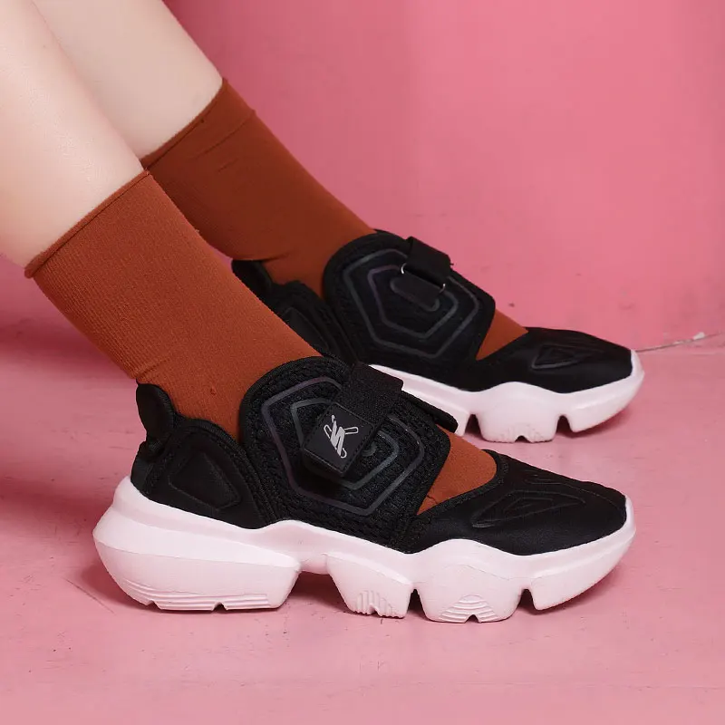 2021 Female Wedge Heels Shoes Summer Comfortable Sandals Slip-on Flat Platform Sandals For Women And Ladies