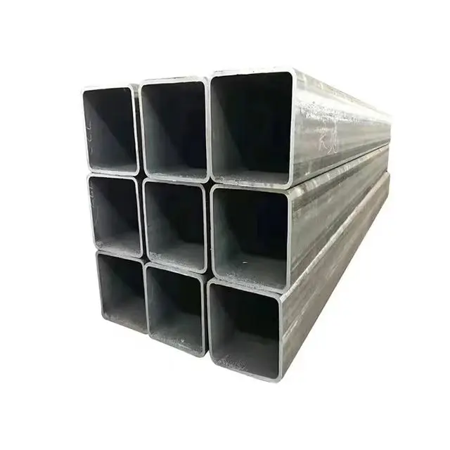 Высокое качество 40x40 стальная квадратная труба углеродистая черная горячекатаная бесшовная прямоугольная
