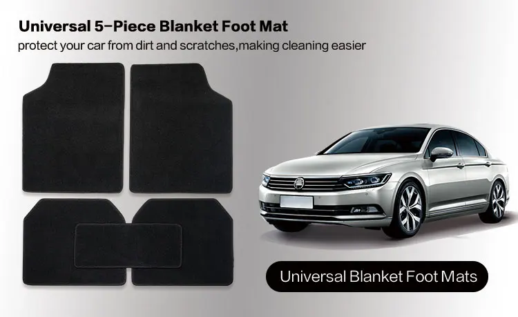 SONSANG Factory Car Mats 4 Pieces Universal Car Floor Mats Fit For Vehicle Cars Full Set Mat