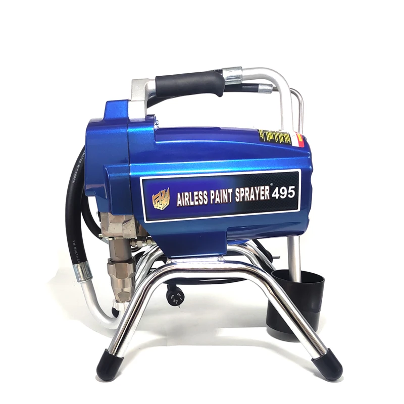 220v 50Hz 3300psi 495 Professional Airless Paint Sprayer with Piston Pump Spray Gun 517 523