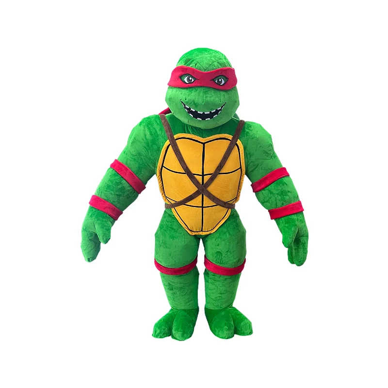 Customized Plush Inflatable Turtle Mascot Costume Movie Game Cartoon Character Mascot Ninja Turtle Inflatable Mascot Costume