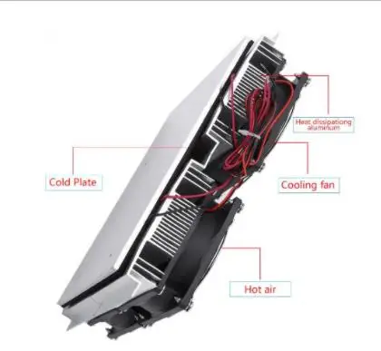 240w 12v Electronic Semiconductor Refrigeration 12706 Peltier Module  Diy Kit  Plate Cold Surface Cooling   System Kit