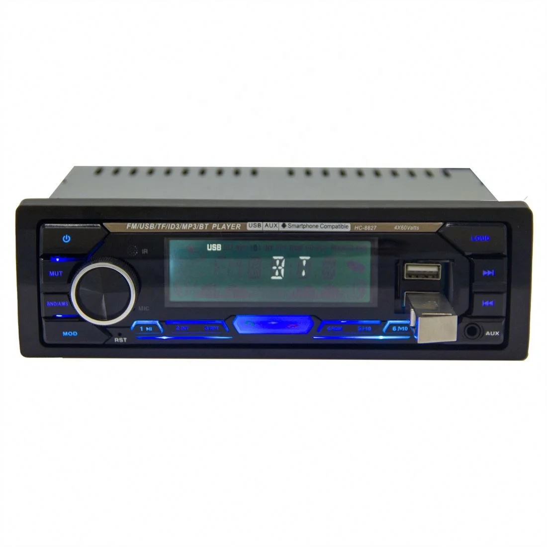 Заказной автомобильеый музыкальные стерео хэндс-фри автомобиля Mp3 плеер 2Usb быстро 2 Гб радио дюймов Din