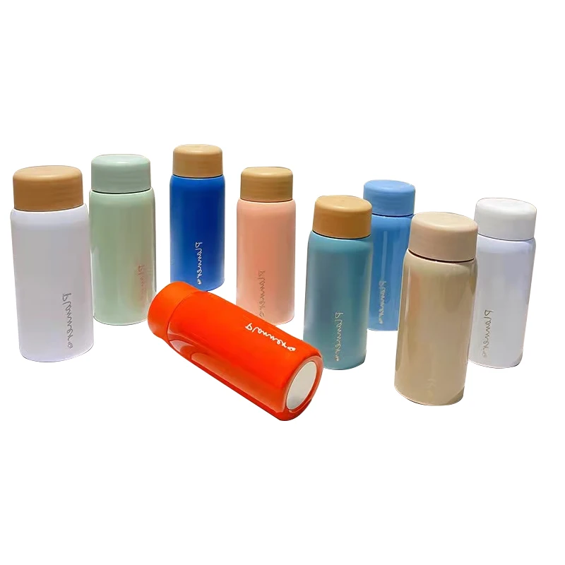 hot water bottle girls 304 stainless steel mini student mini vacuum cup simple and small capacity pocket cup for girls and women