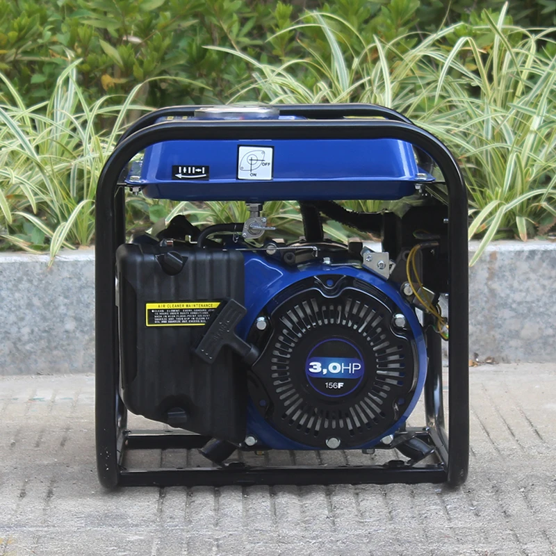 Bison China 1 Kw Generator Portable Kerosene 154F Gasoline Generators Self Start 3 Hp Generator 1.5 Kw
