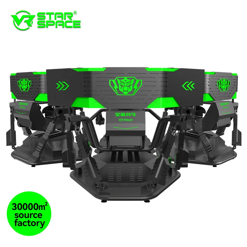 VR Star Space VR Machine Manufacturer Racing Game Simulator Game Video Racing Car Arcade Machine 9D VR Car Racing Simulator