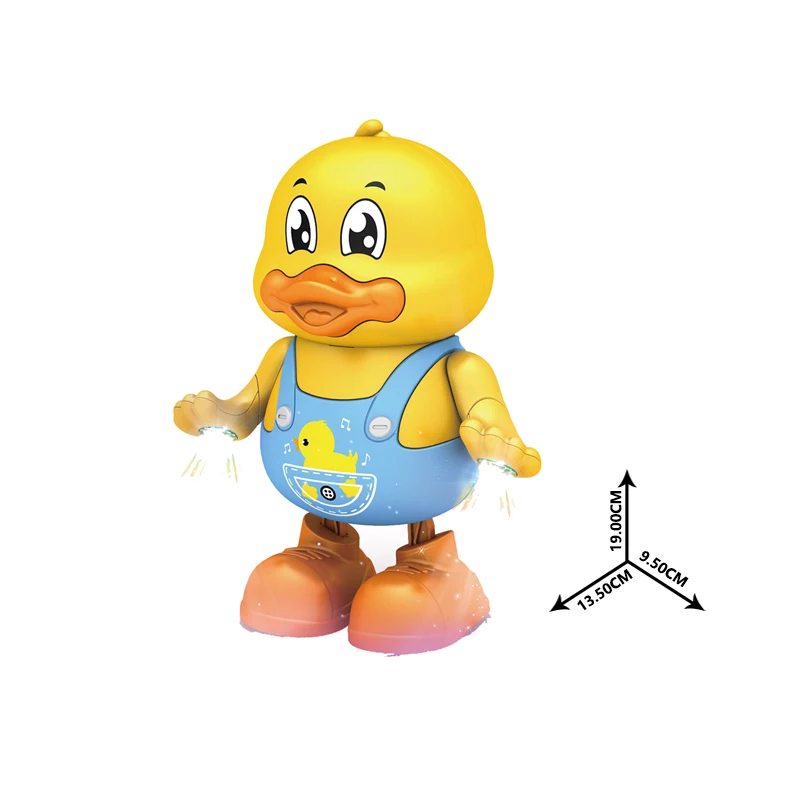New Toy Cheap Hot Sale Beautiful Animal Baby Toy With Music Lights Toys Electric Hobby Electric Dancing Duck for Girl Kids