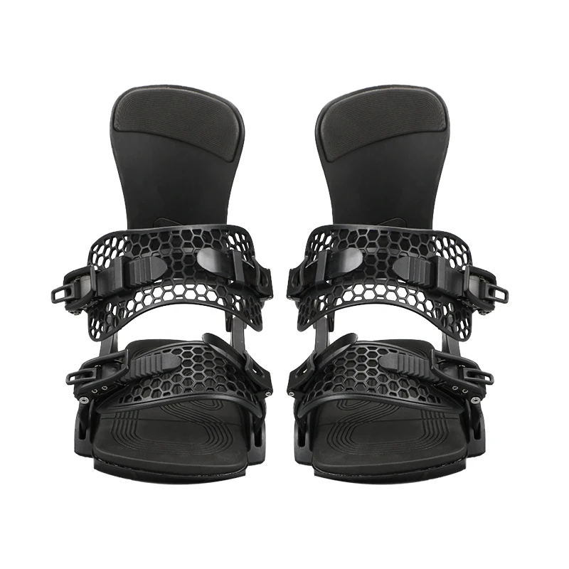 Adjustable Aluminium Ratchet Buckles Strap Skateboard Snowboard Binding