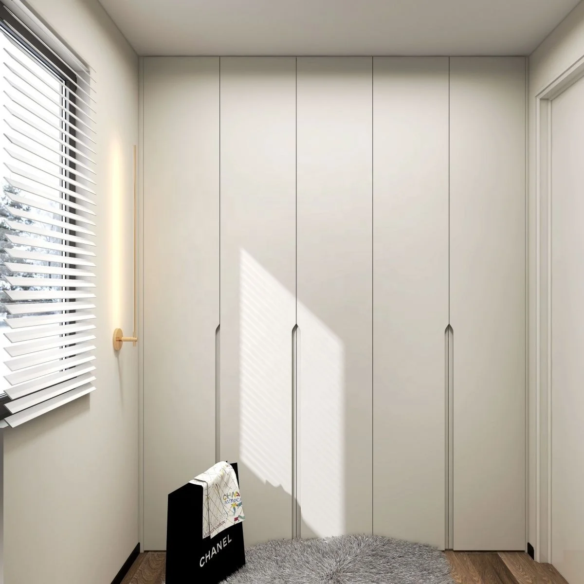 Design Bedroom Furniture Modern Wardrobe Closet Folding Cabinet Wardrobe for Clothes