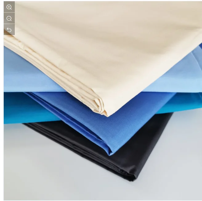 stock lot woven roll textiles twill telas tissus for workwear clothing Dacron 100 Polyester cotton fabric