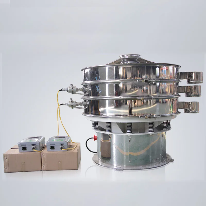 Ротационный порошок зеленого чая маття из нержавеющей стали, ультразвуковое вибрационное сито