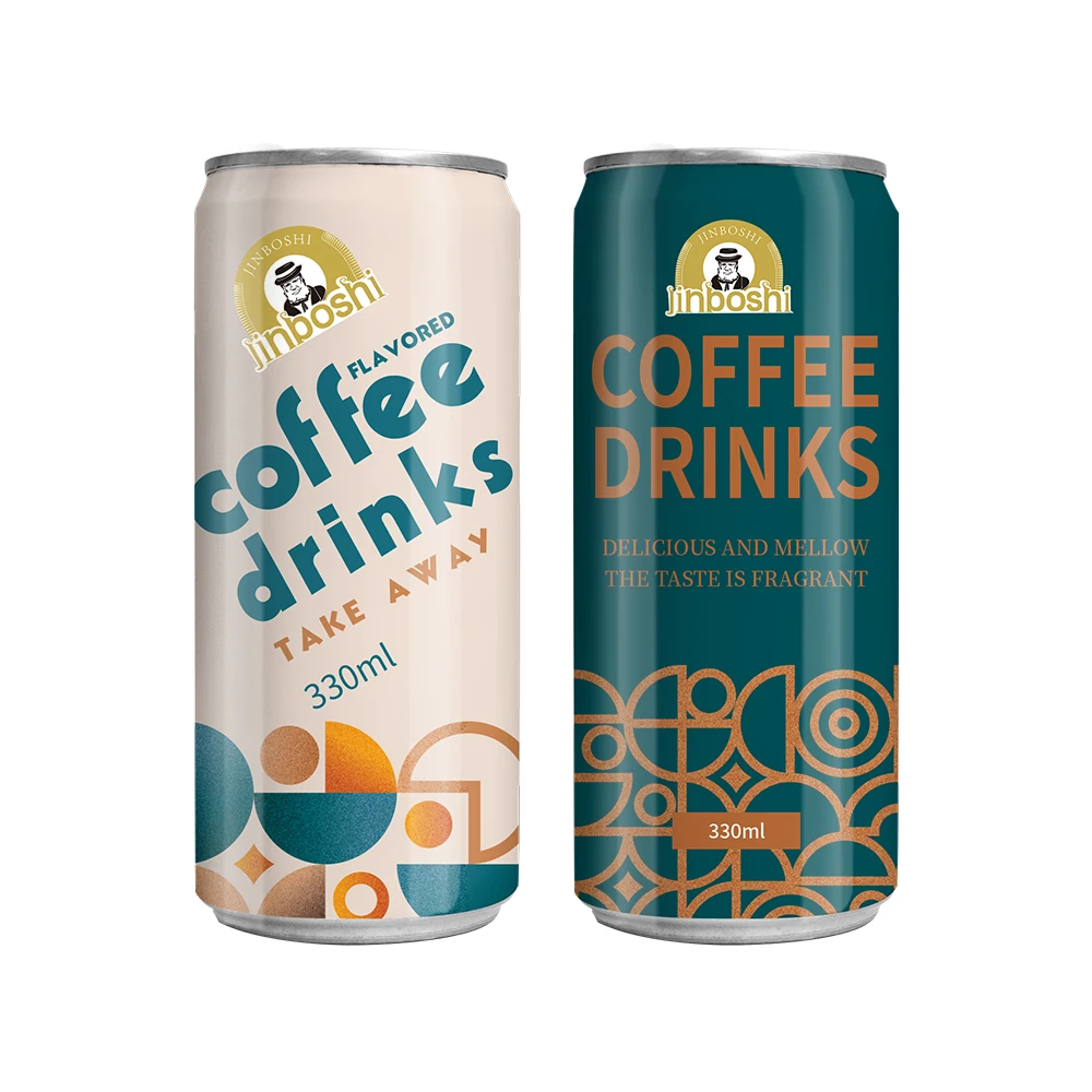 custom Private Label korean dark cafa coffee drinks 250ml canned ready to drink cold brew mix liquid white black coffee drinks