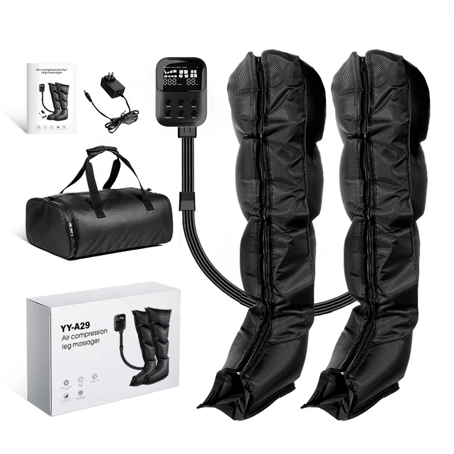 Factory Price Leg/Arm/Hips Air Compression Massager Compression Boots Air Compression Leg Massager compression recovery boots
