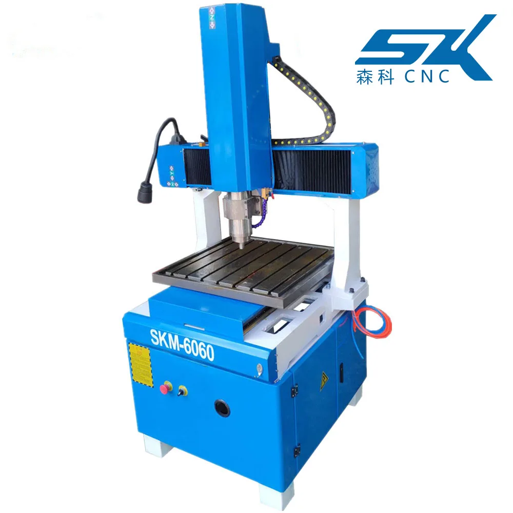 
4040 6060 smaller cnc machine for brass emboss die making metal carving cnc machinery factory cost 