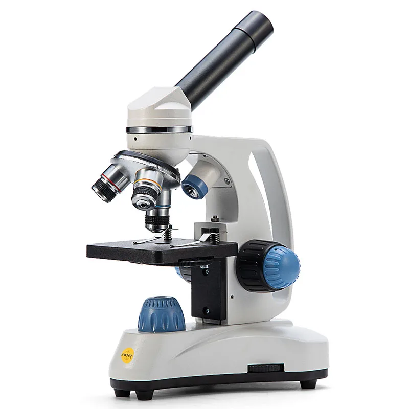 SWIFT-SW150 Rotatable Professional Microscope 1000x Monocular Microscope for Kids Biological Microscope